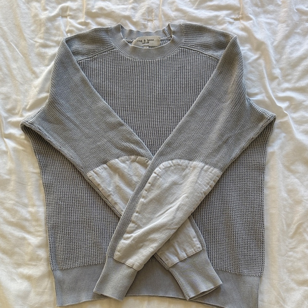 Rag & Bone Gray Crewneck Sweater